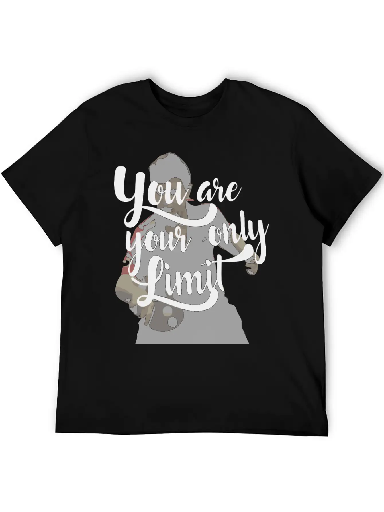 You Are Your Only Limit Shirt As Gift Idea Soft Cotton Short Sleeve Tee ¨C Unisex Wardrobe Staple