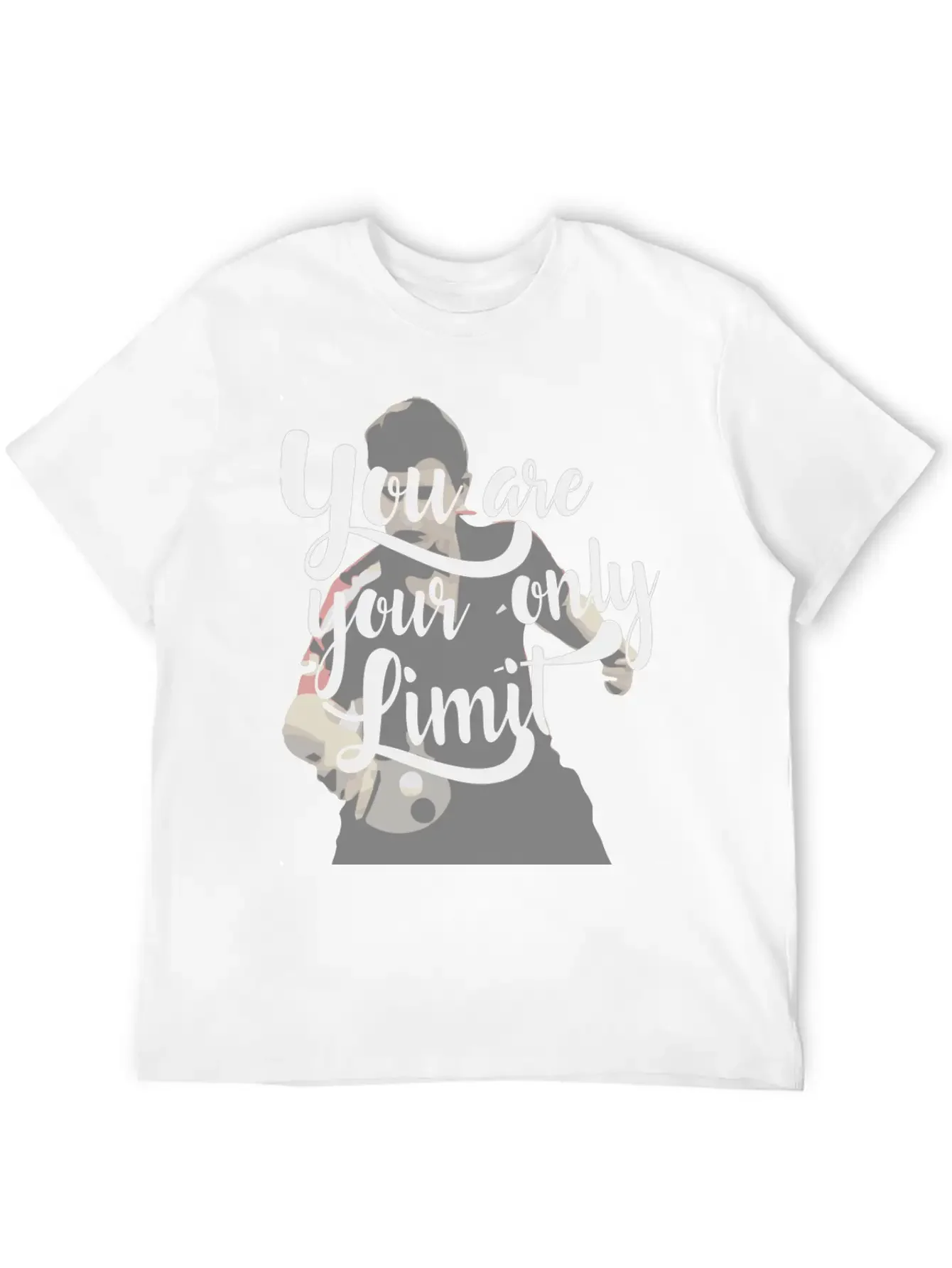 You Are Your Only Limit Shirt As Gift Idea Soft Cotton Short Sleeve Tee ¨C Unisex Wardrobe Staple