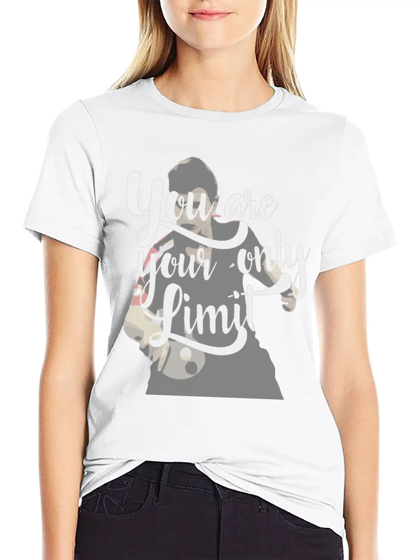 You Are Your Only Limit Shirt As Gift Idea Soft Cotton Short Sleeve Tee ¨C Unisex Wardrobe Staple