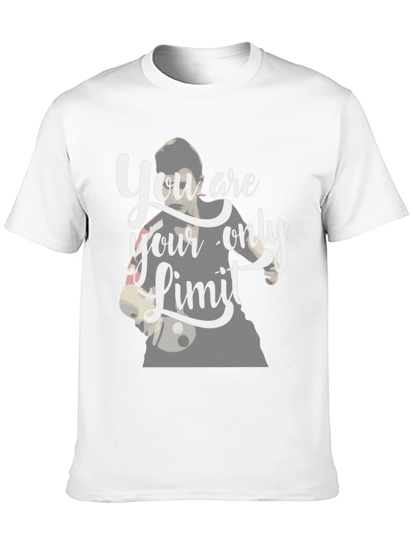 You Are Your Only Limit Shirt As Gift Idea Soft Cotton Short Sleeve Tee ¨C Unisex Wardrobe Staple