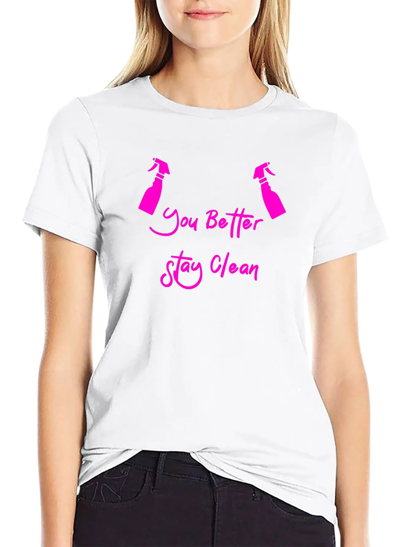 You Better Stay Clean Essential Cotton Tee For Daily Outfits ¨C Unisex Style