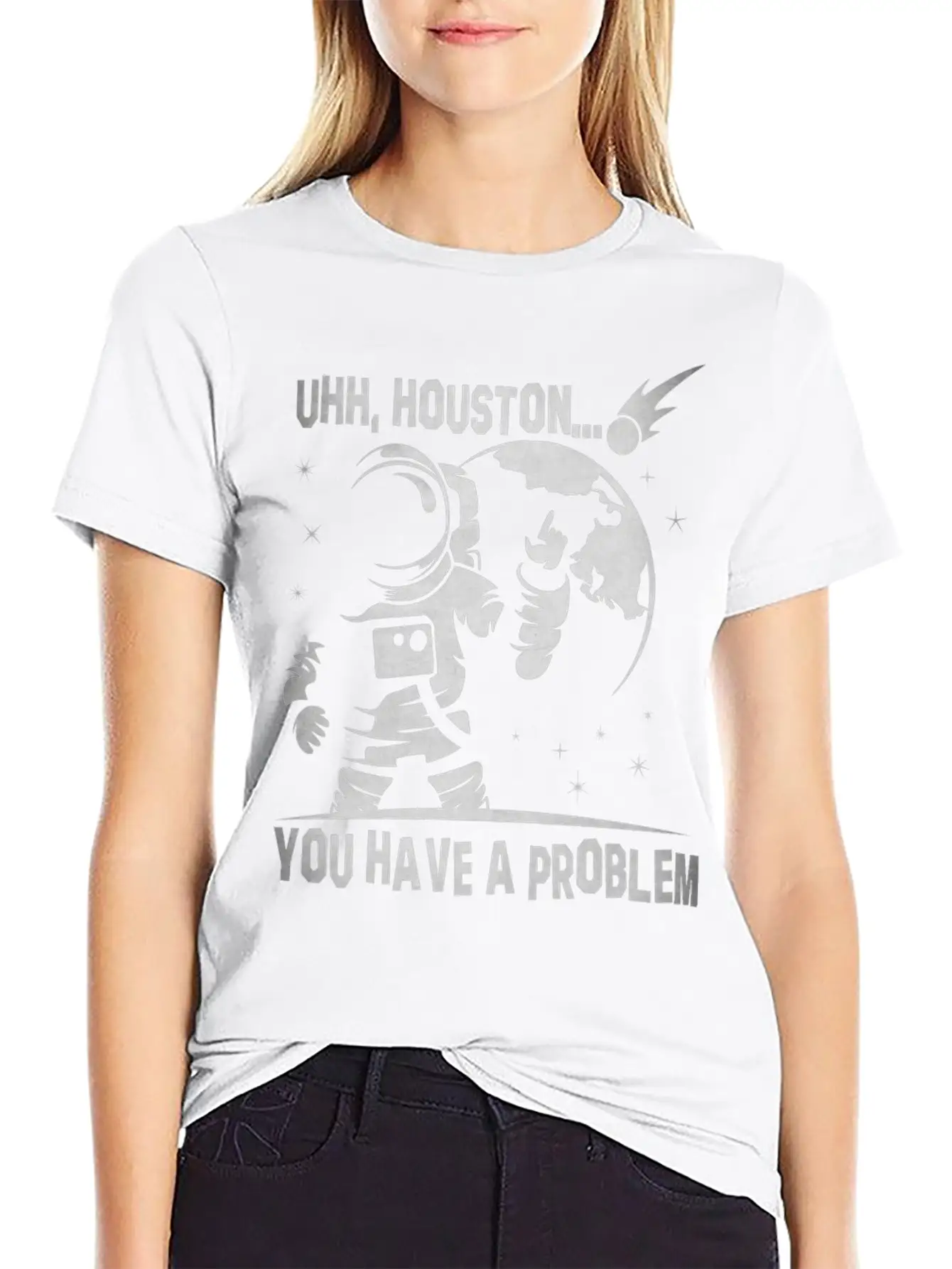 You Have A Problem - Astronauts -Total Basics Unisex Casual T-Shirt ¨C Clean Design For Daily Comfort