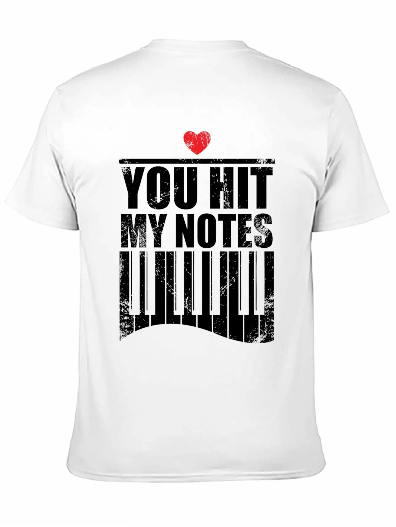 You Hit My Notes Funny Quote Gift Idea Piano Soft Cotton Short Sleeve Tee ¨C Unisex Wardrobe Staple