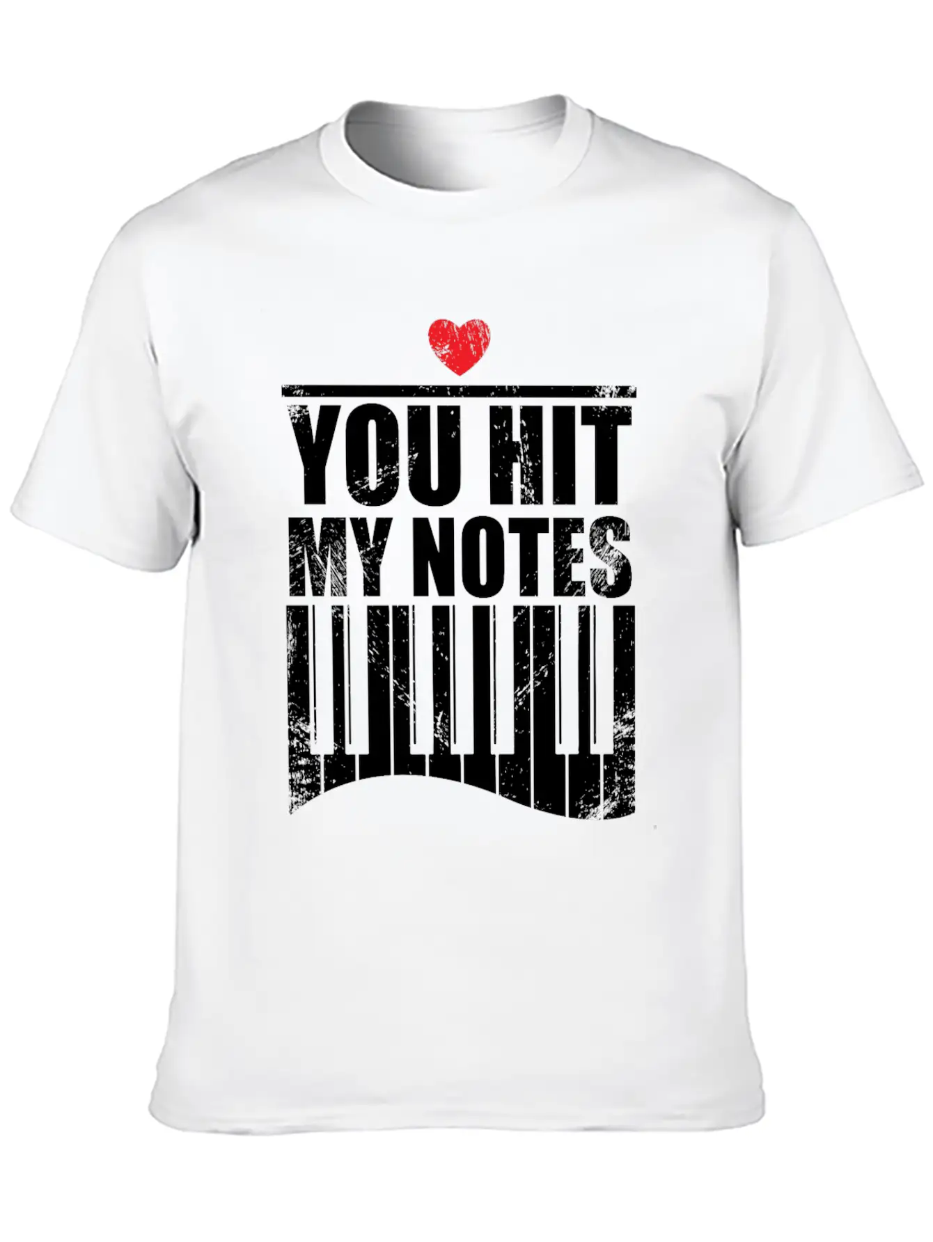 You Hit My Notes Funny Quote Gift Idea Piano Soft Cotton Short Sleeve Tee ¨C Unisex Wardrobe Staple