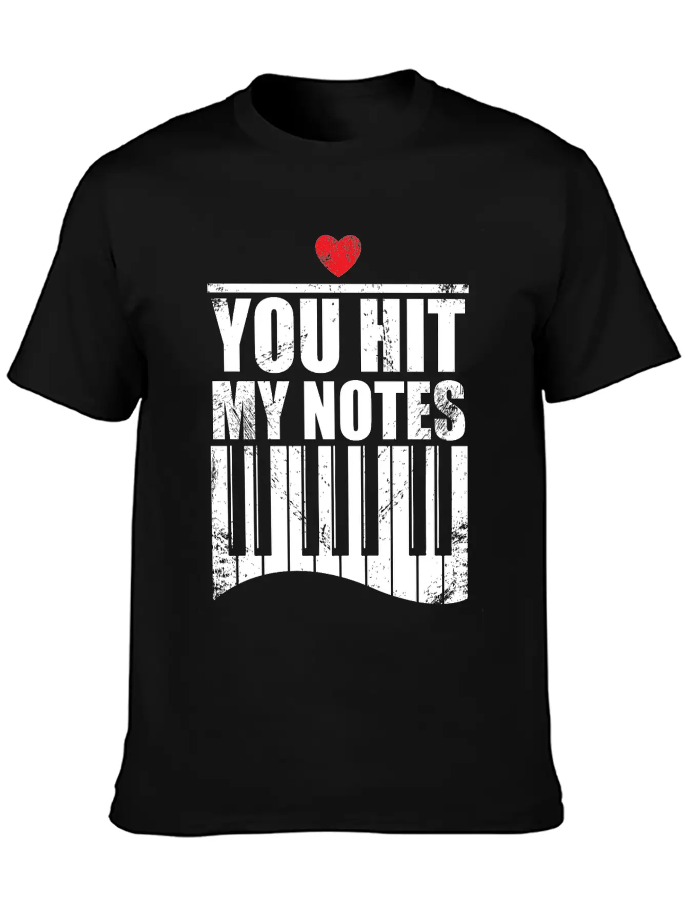 You Hit My Notes Funny Quote Gift Idea Piano Soft Cotton Short Sleeve Tee ¨C Unisex Wardrobe Staple