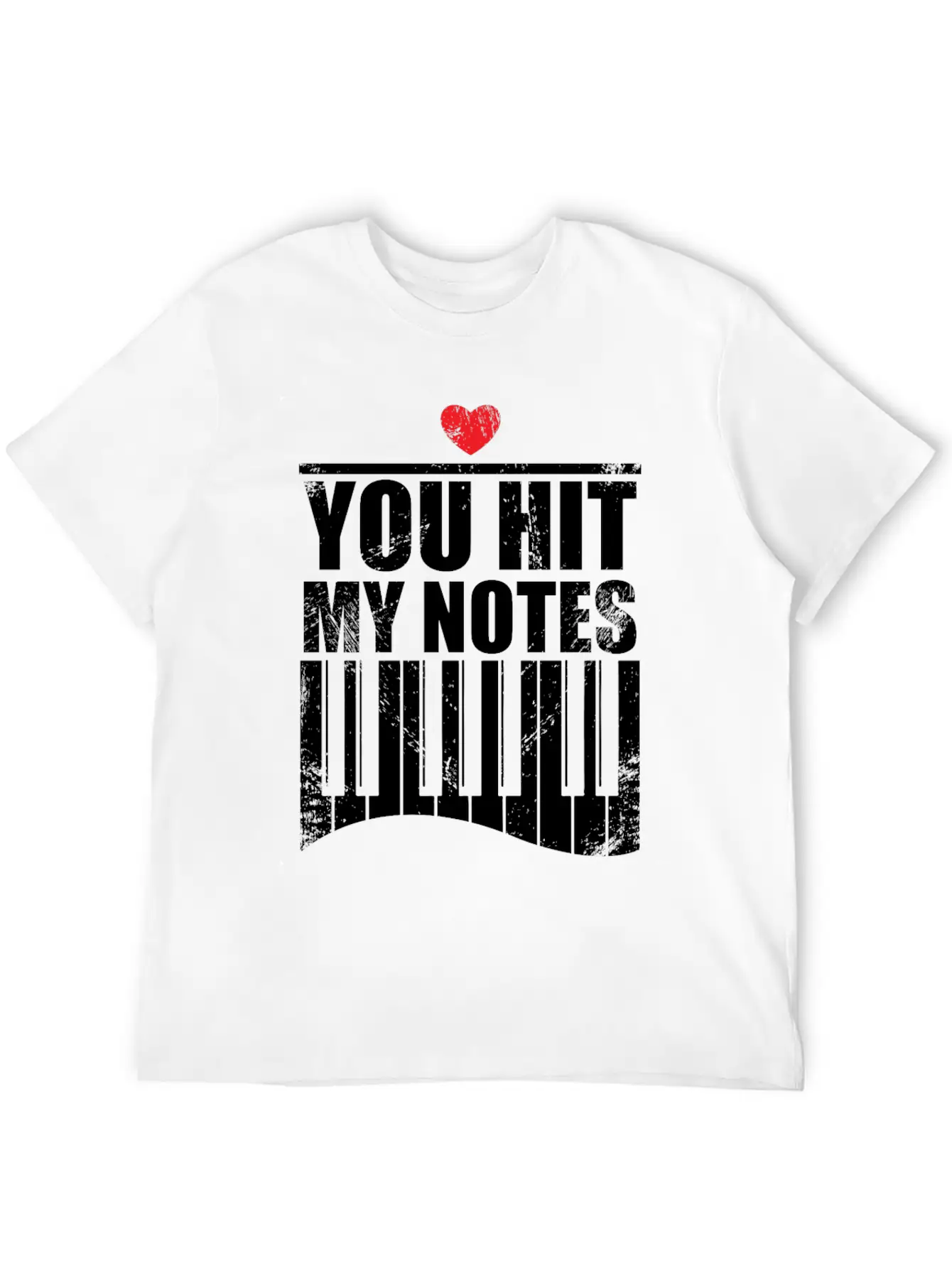 You Hit My Notes Funny Quote Gift Idea Piano Soft Cotton Short Sleeve Tee ¨C Unisex Wardrobe Staple