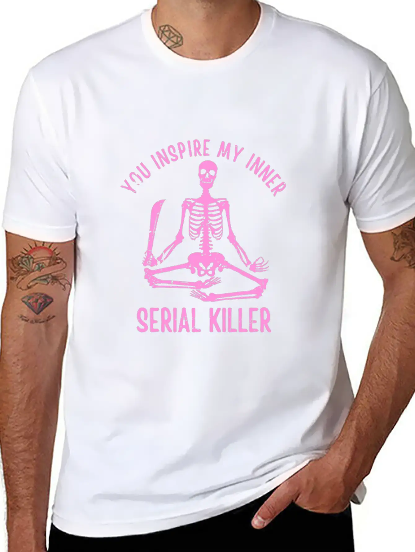 You Inspire My Inner Serial Killer Unisex Casual T-Shirt ¨C Clean Design For Daily Comfort