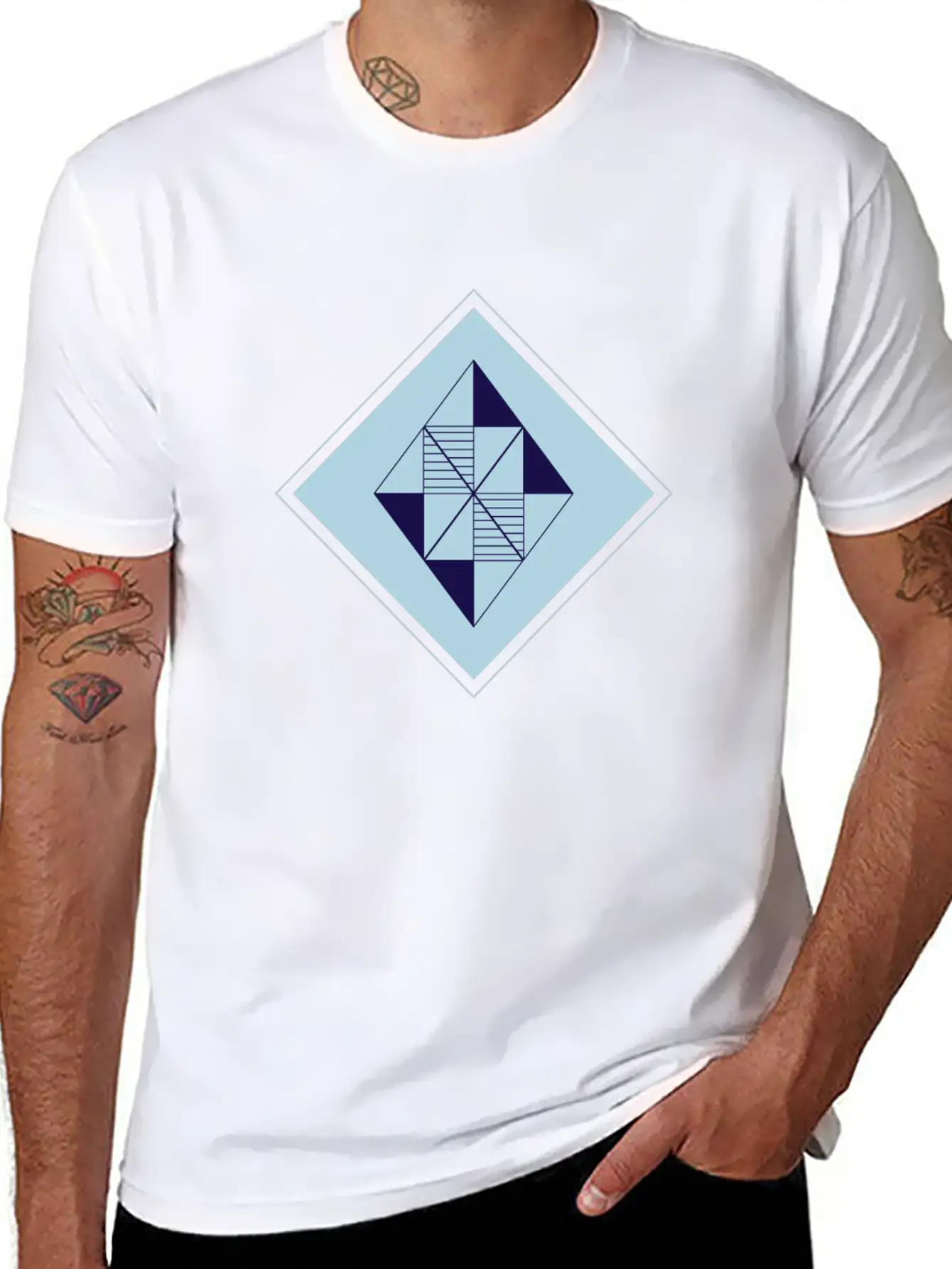 Your Geometry New Brand Kit Unisex Casual T-Shirt ¨C Clean Design For Daily Comfort