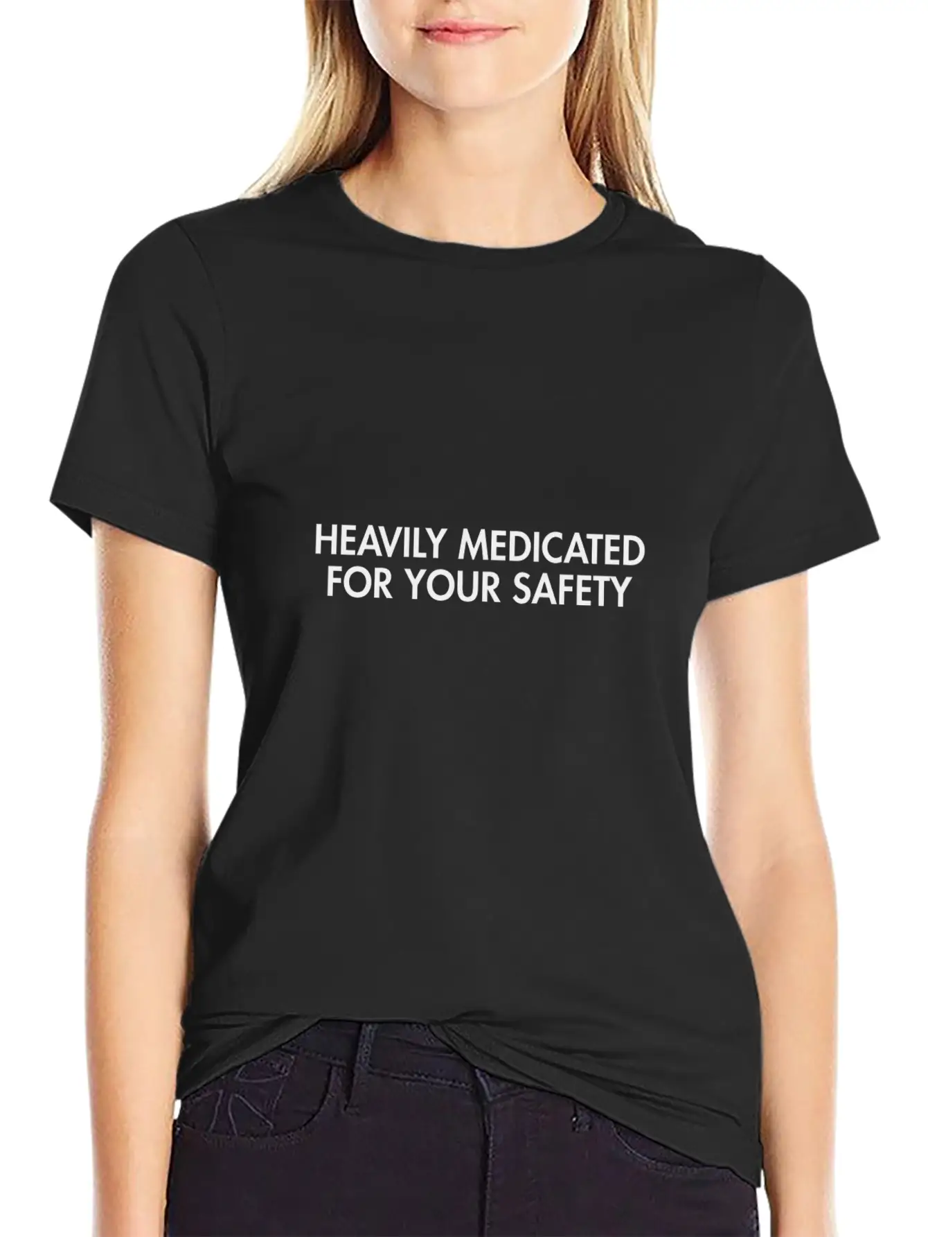 YOUR SAFETY Unisex Casual T-Shirt ¨C Clean Design For Daily Comfort