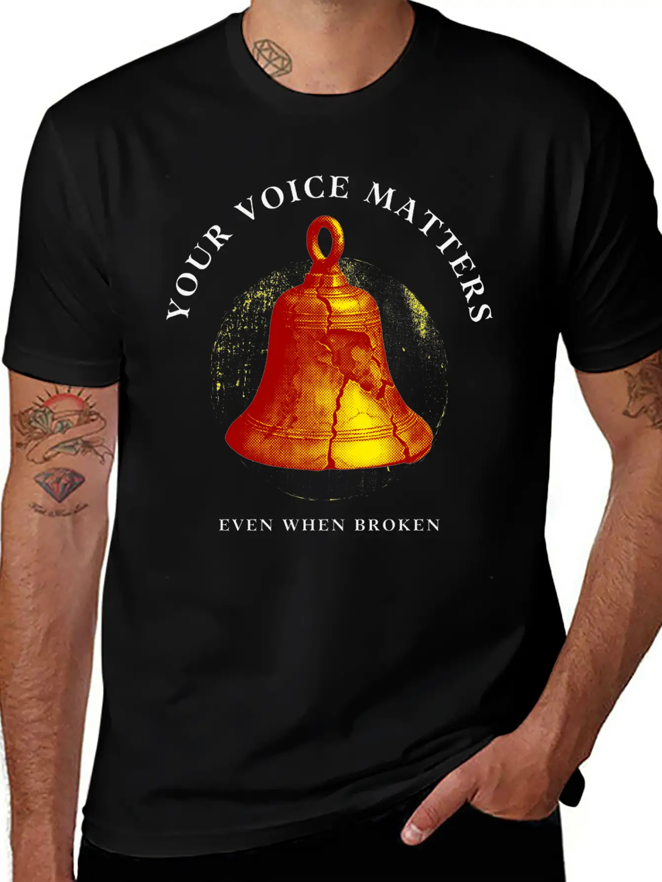 Your Voice Matters Essential Cotton Tee For Daily Outfits ¨C Unisex Style