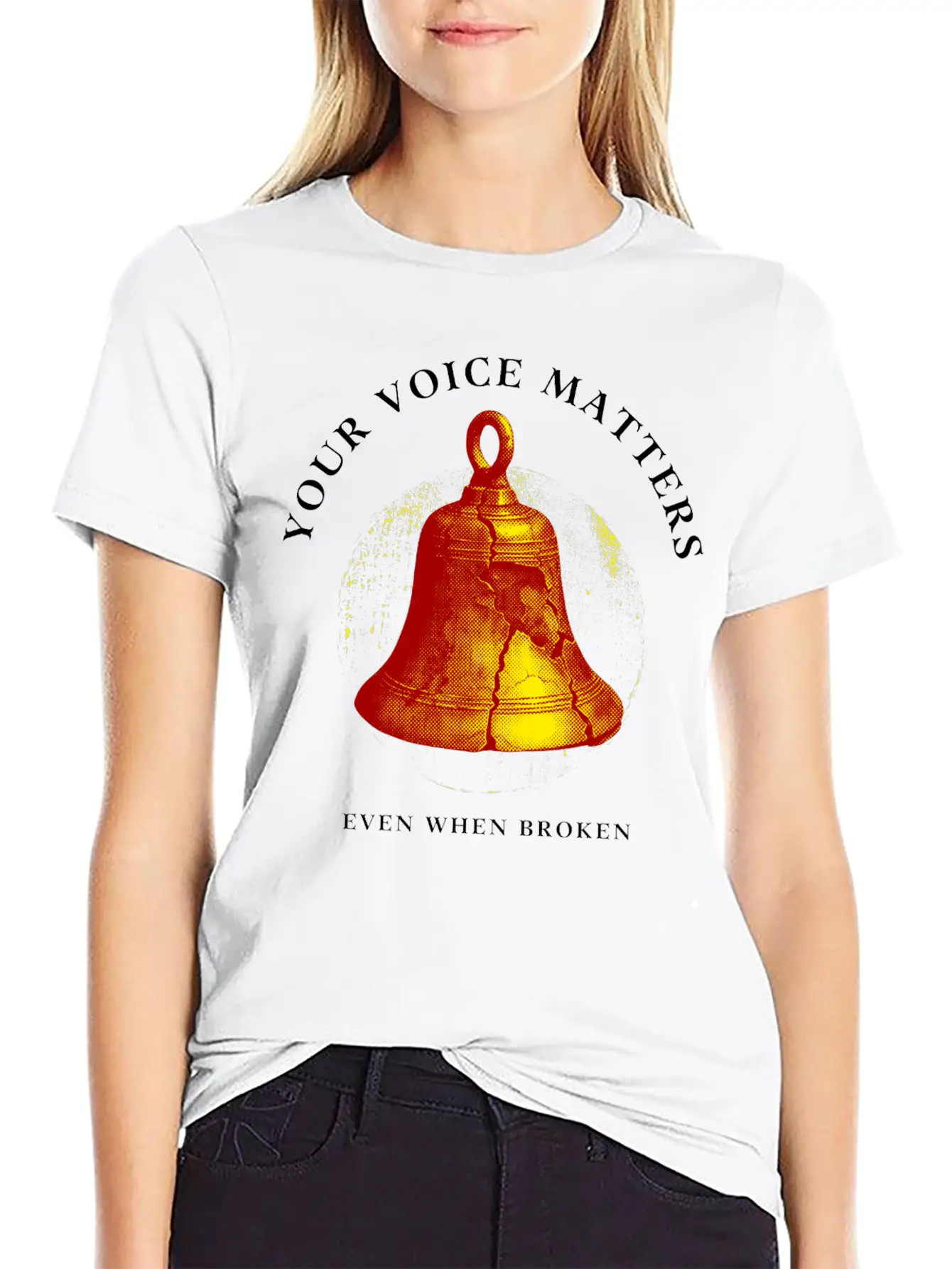 Your Voice Matters Essential Cotton Tee For Daily Outfits ¨C Unisex Style