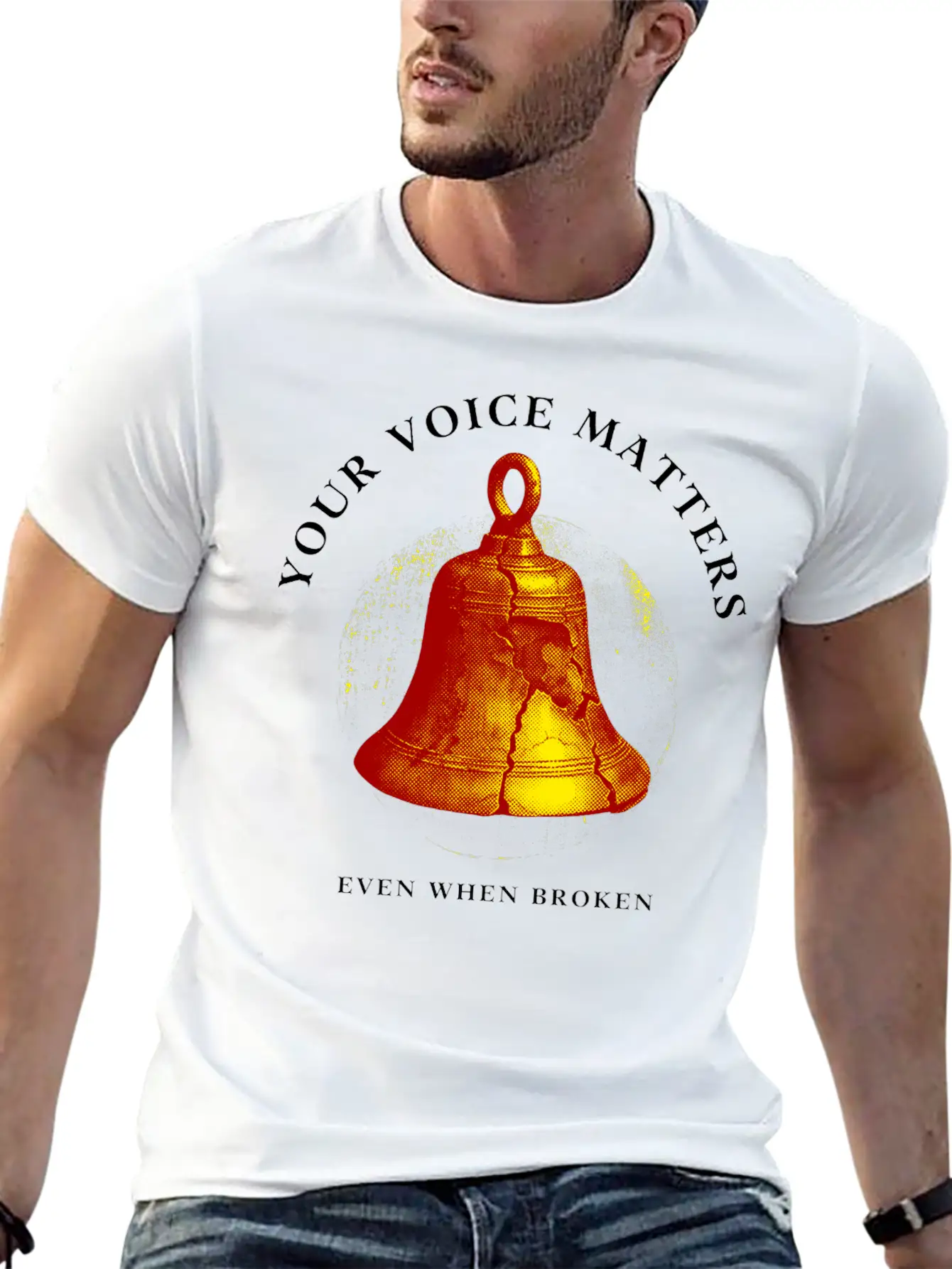 Your Voice Matters Essential Cotton Tee For Daily Outfits ¨C Unisex Style