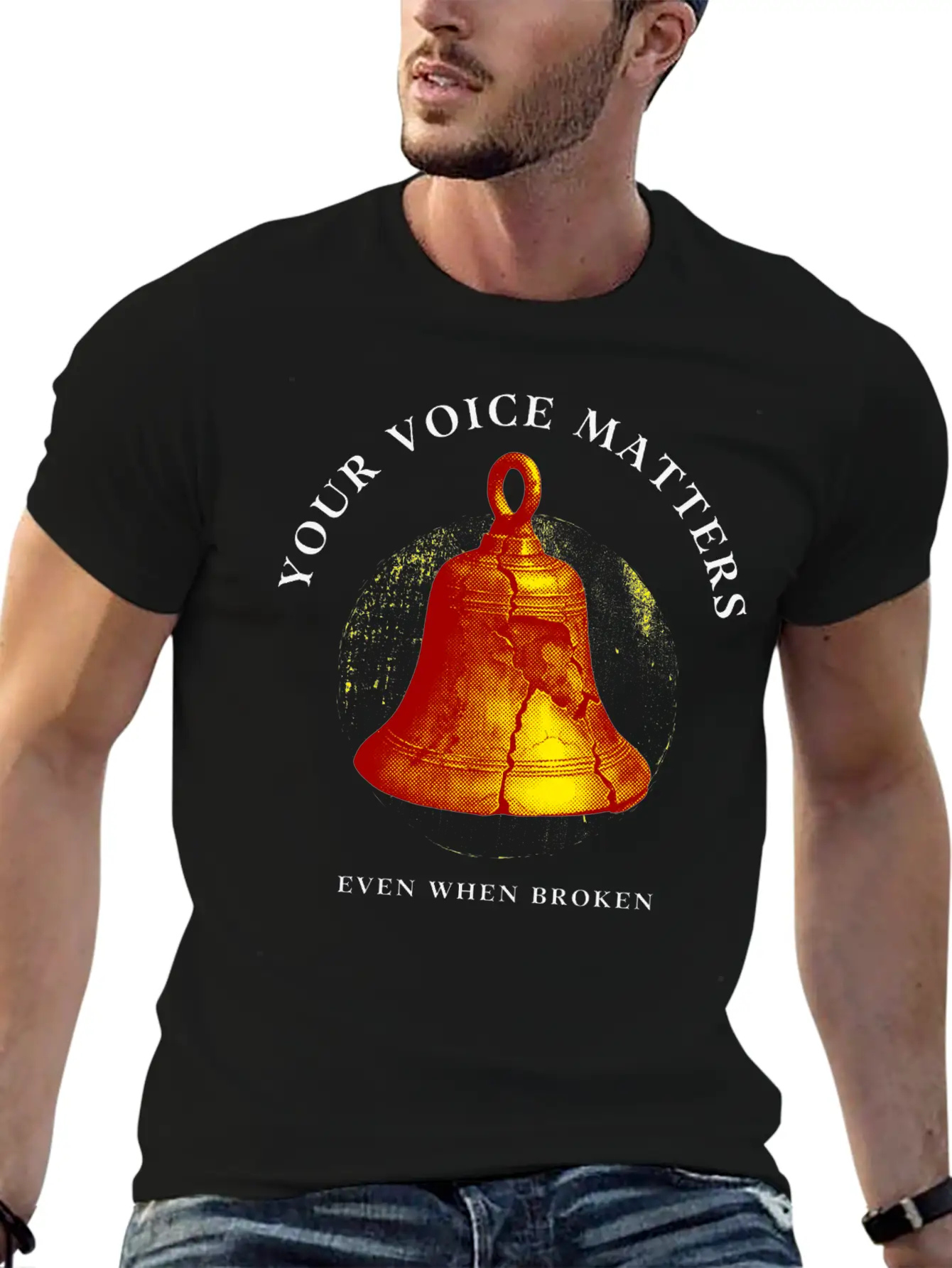 Your Voice Matters Essential Cotton Tee For Daily Outfits ¨C Unisex Style