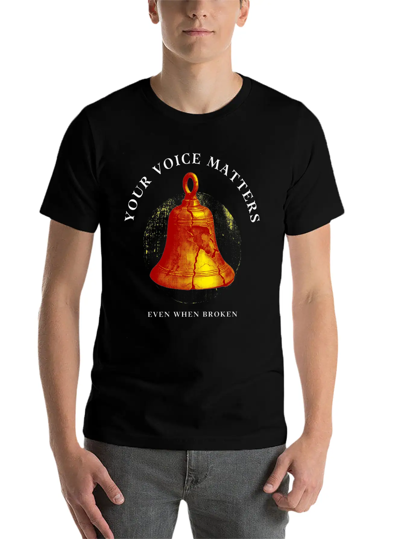 Your Voice Matters Essential Cotton Tee For Daily Outfits ¨C Unisex Style