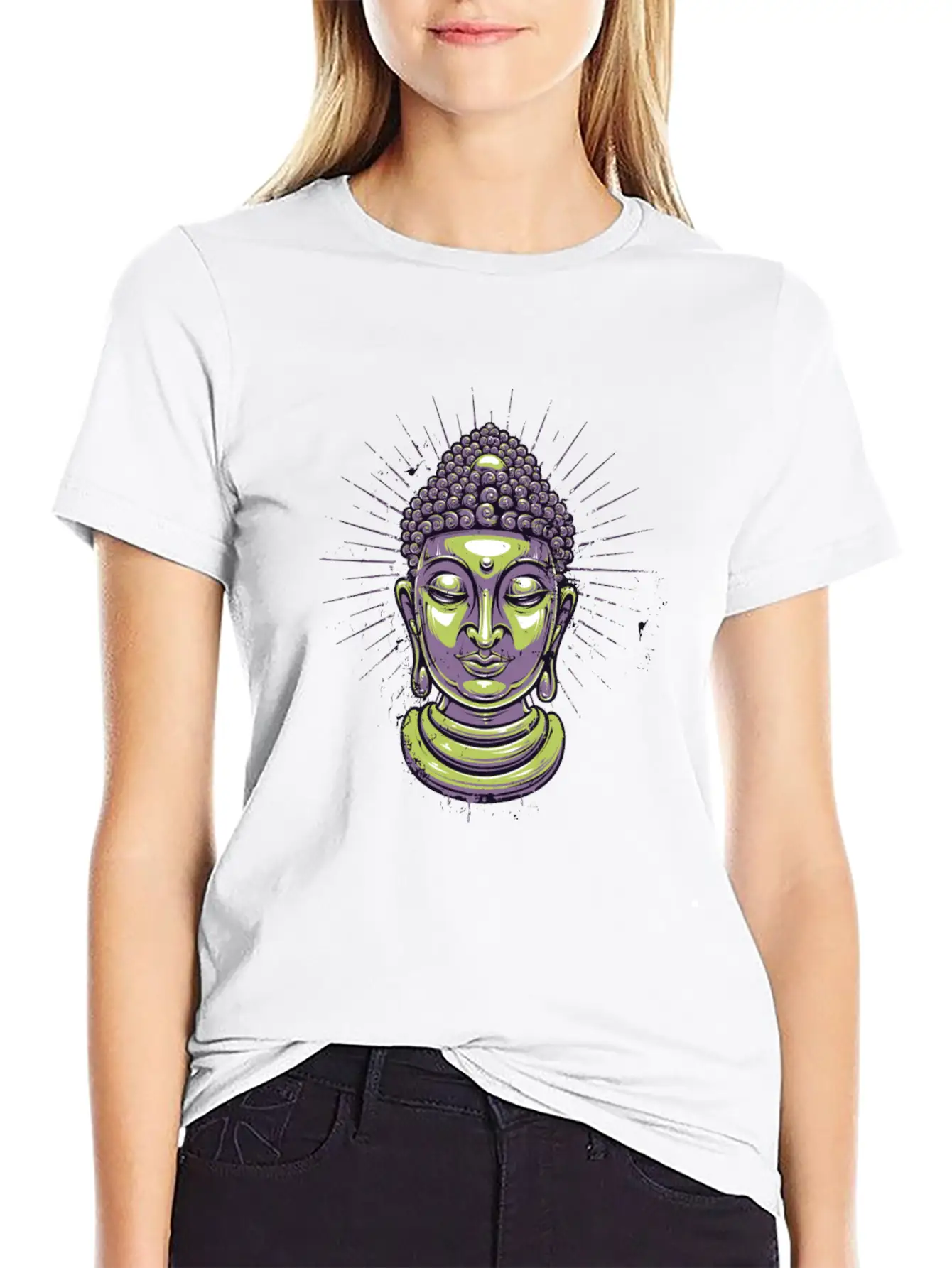 Zen, Meditate, Meditation, Motivation Lightweight Cotton T-Shirt ¨C Daily Comfort Graphic Shirt